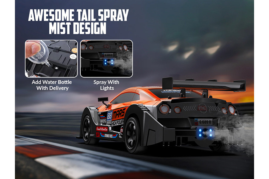 Thumbnail 654 för Radiostyrd bil - Drift Car SC16A06 - 1:16 - RTR