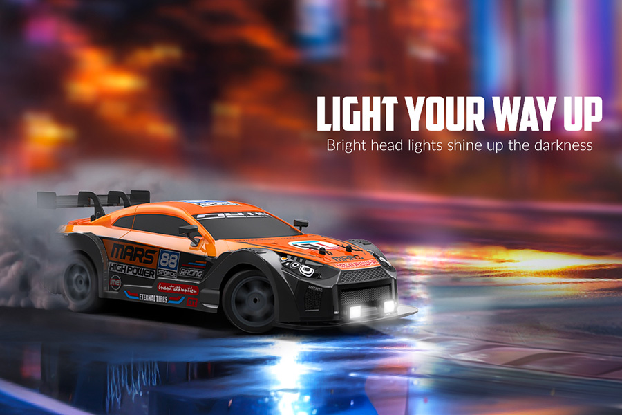 Thumbnail 654 för Radiostyrd bil - Drift Car SC16A06 - 1:16 - RTR