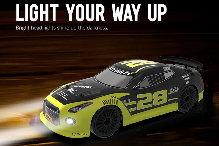 Thumbnail 654 fr Radiostyrd bil - Drift Car 609GB2 Green - 1:14 - RTR
