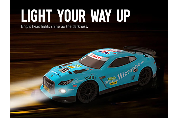 Thumbnail 654 för Radiostyrd bil - Drift Car 609B2 Light Blue - 1:14 - RTR