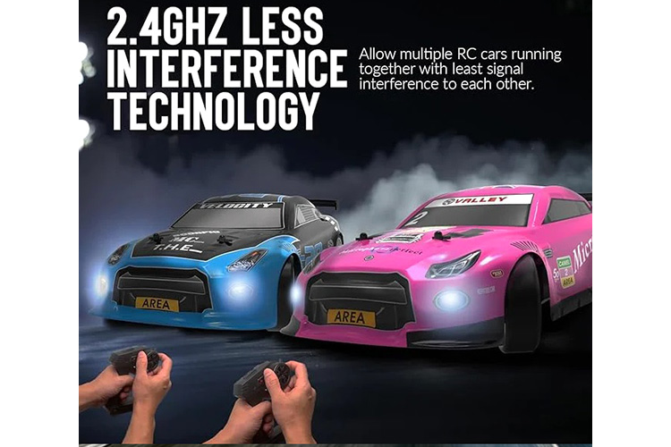 Thumbnail 654 för Radiostyrd bil - Drift Car 609PB2 Pink - 1:14 - RTR