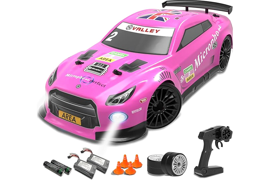Thumbnail 654 för Radiostyrd bil - Drift Car 609PB2 Pink - 1:14 - RTR