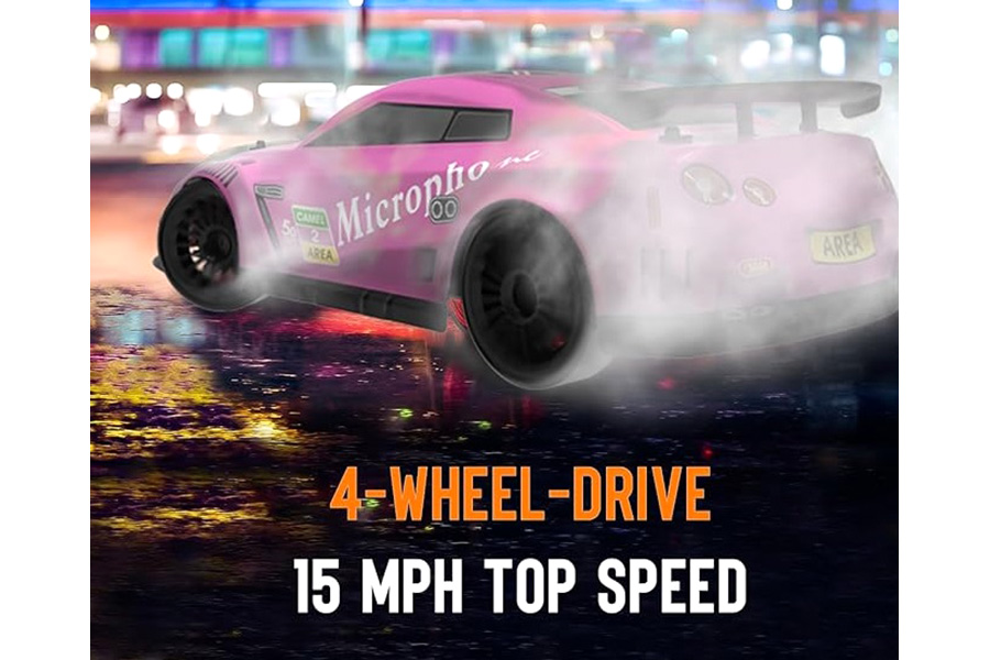 Thumbnail 654 för Radiostyrd bil - Drift Car 609PB2 Pink - 1:14 - RTR
