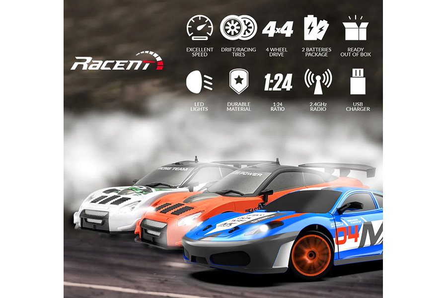 Thumbnail 654 för Radiostyrd bil - Drift Car 926WB2 - 1:24 - RTR