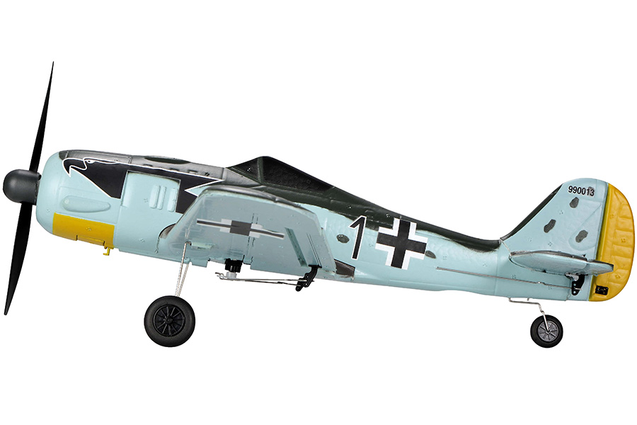 Thumbnail 654 fr Radiostyrt flygplan - Mini FW190 B2 BL TopRC - 4 kanals - 2,4Ghz - SRTF
