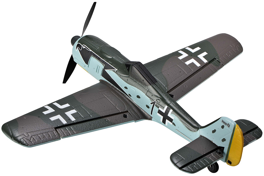 Thumbnail 654 fr Radiostyrt flygplan - Mini FW190 B2 BL TopRC - 4 kanals - 2,4Ghz - SRTF