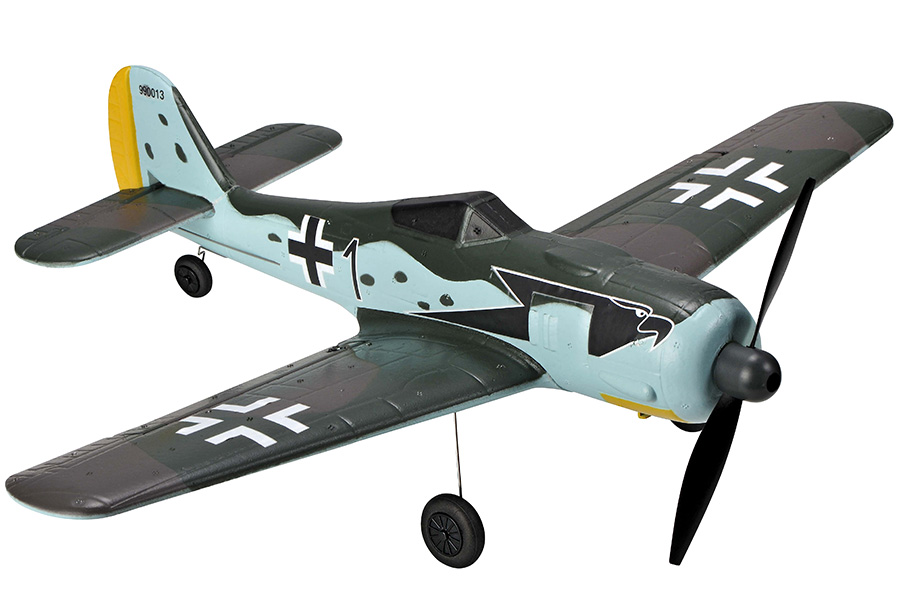 Thumbnail 654 fr Radiostyrt flygplan - Mini FW190 B2 BL TopRC - 4 kanals - 2,4Ghz - SRTF