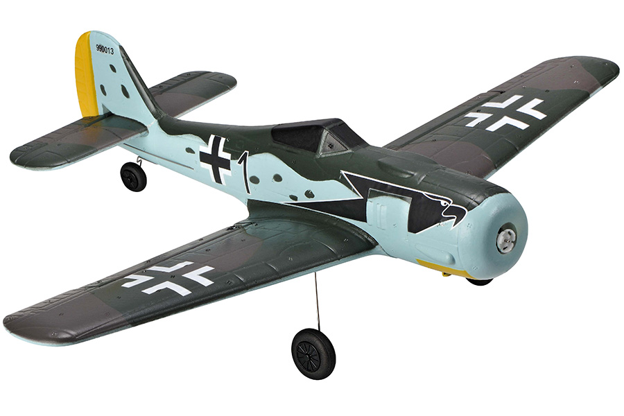 Thumbnail 654 fr Radiostyrt flygplan - Mini FW190 B2 BL TopRC - 4 kanals - 2,4Ghz - SRTF