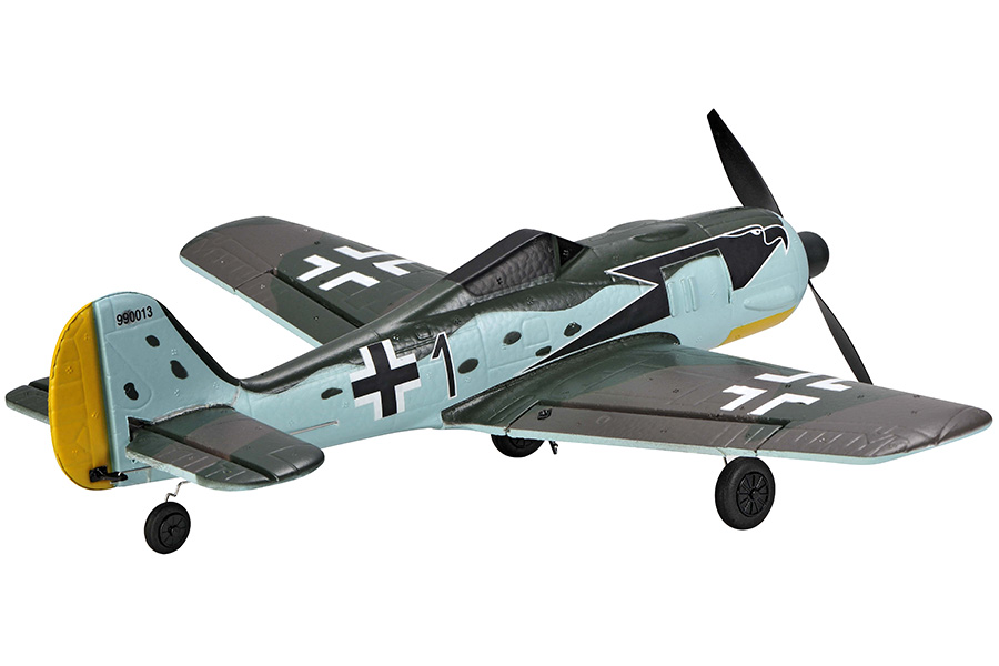 Thumbnail 654 fr Radiostyrt flygplan - Mini FW190 B2 BL TopRC - 4 kanals - 2,4Ghz - SRTF