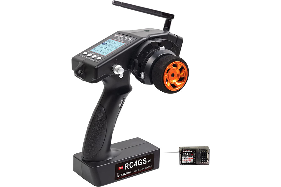 Bild på Sändarpaket - 5CH 2,4Ghz - RadioLink RC4GS V3 Gyro Digital