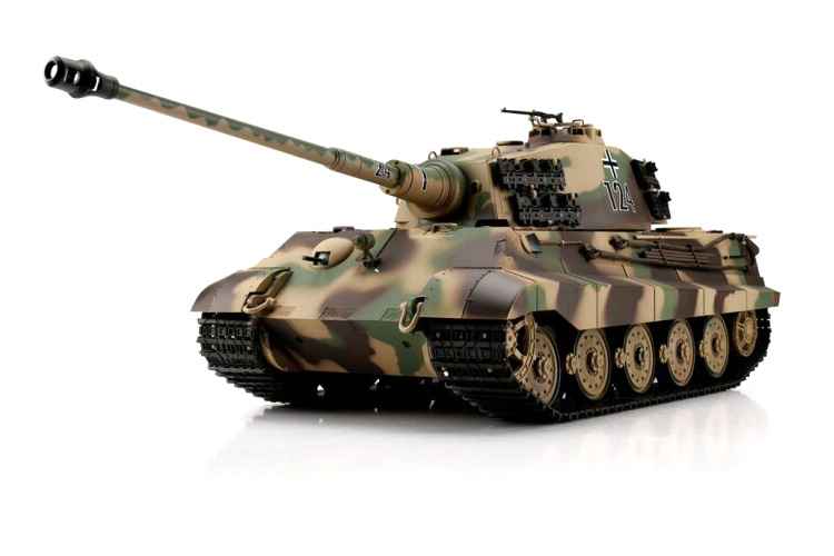 Bild p 1:16 - King Tiger, Königstiger Henschel - Torro Pro BB/IR - Met.upgr. - 2,4Ghz - RTR