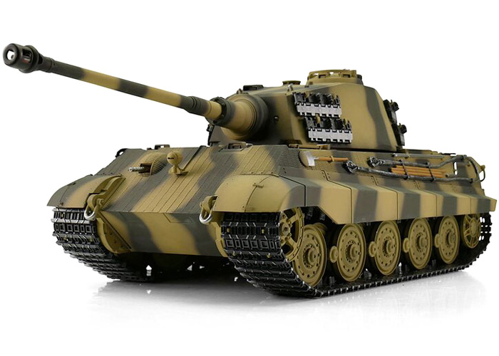 Thumbnail 654 fr 1:16 - King Tiger, Königstiger Henschel - Torro Pro BB/IR - Met.upgr. - 2,4Ghz - RTR