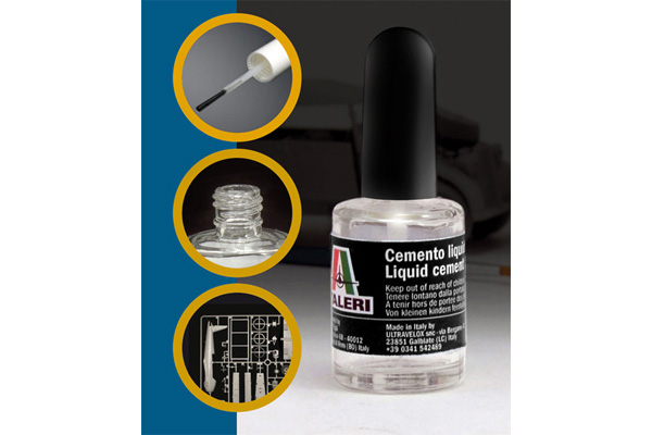 Bild p� Byggmodell lim - CEMENT none-toxic 15 ml brush applicator - IT