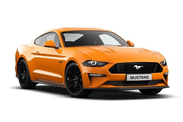 Bild p Quickbuild - Ford Mustang GT - Orange - Airfix