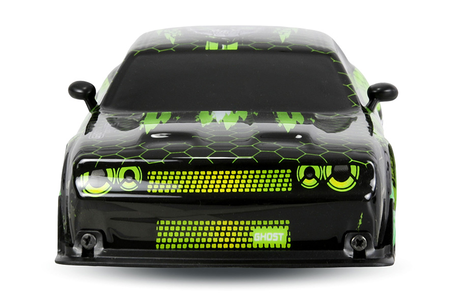 Thumbnail 654 fr Radiostyrd bil - Drift Car Muscle Car 4WD - Green - 1:24 - RTR