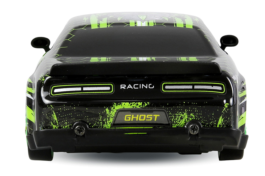 Thumbnail 654 fr Radiostyrd bil - Drift Car Muscle Car 4WD - Green - 1:24 - RTR