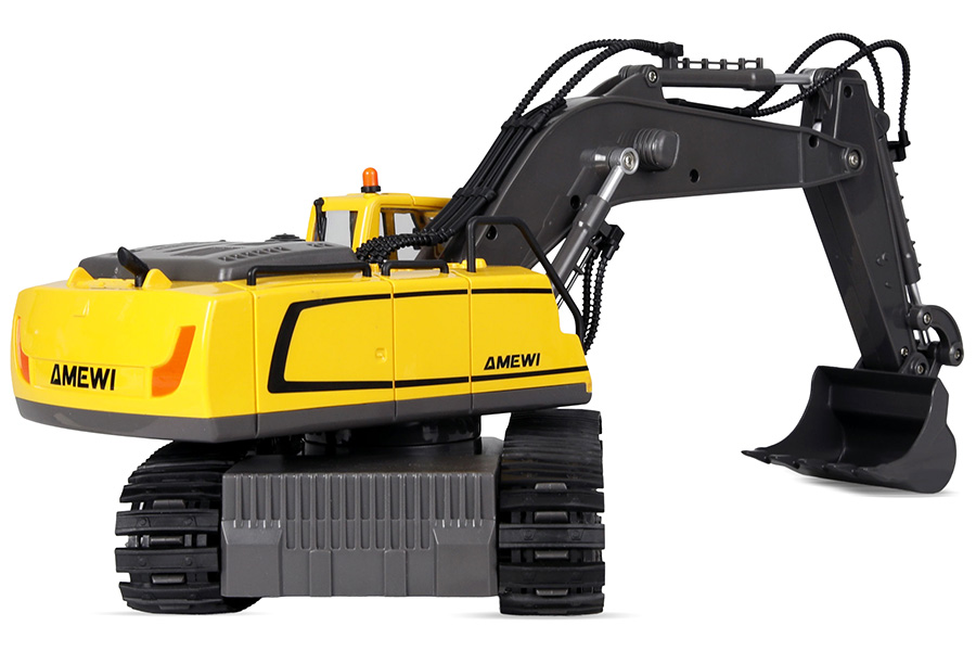 Thumbnail 654 fr Radiostyrd Grävmaskin och Dumper - 1:18 - RTR