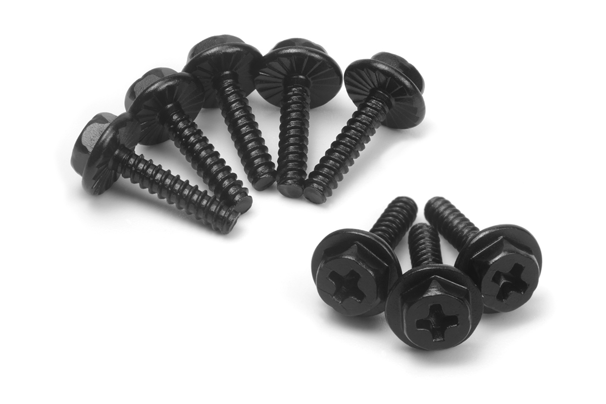 Bild p� Wheel Lock Bolts ST2.6*12mm (8pcs)