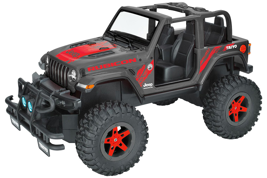 Radiostyrd bil - Jeep Wrangler - 2,4Ghz - 1:16 - RTR