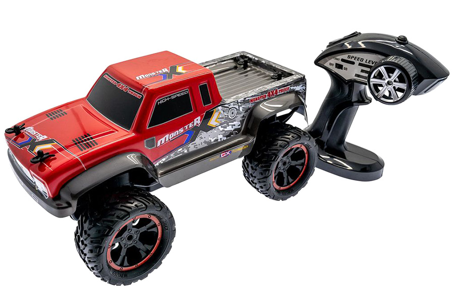 Thumbnail 655 fr Radiostyrd bil - G4P Monster Truck - 2,4Ghz - 1:12 - RTR