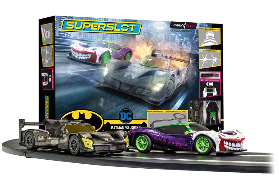 Thumbnail 655 fr Superslot Spark Plug - Batman Vs Joker - 1:32 - Scalextric