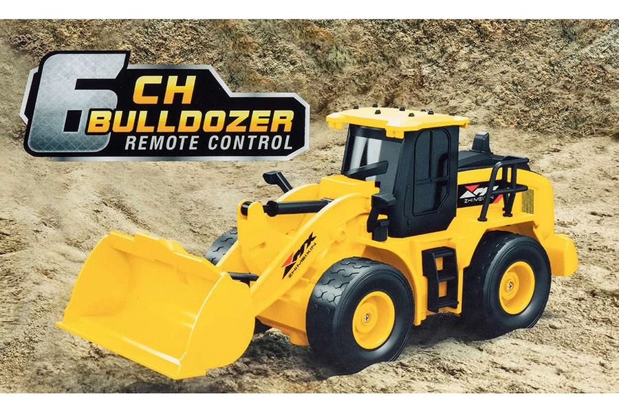Thumbnail 655 fr Radiostyrt arbetsfordon - 1:24 Constructions Bulldozer 2,4Ghz - 6ch - RTR