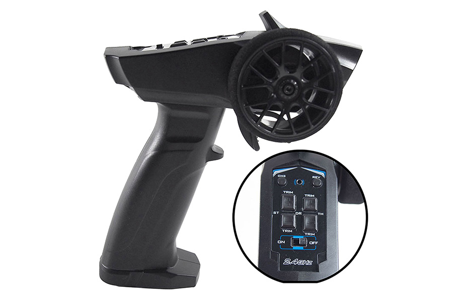 Thumbnail 659 f�r Radiostyrda bilar - 1:18 - AMXRock AM18 Harvest Crawler Gr&aring; - 4WD - 2,4Ghz - RTR