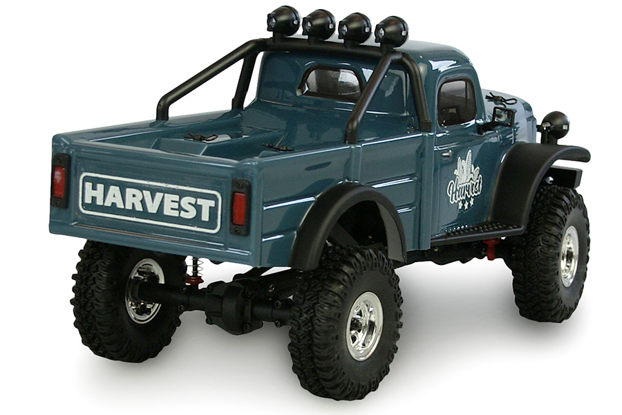 Thumbnail 655 fr Radiostyrda bilar - 1:18 - AMXRock AM18 Harvest Crawler Blå - 4WD - 2,4Ghz - RTR