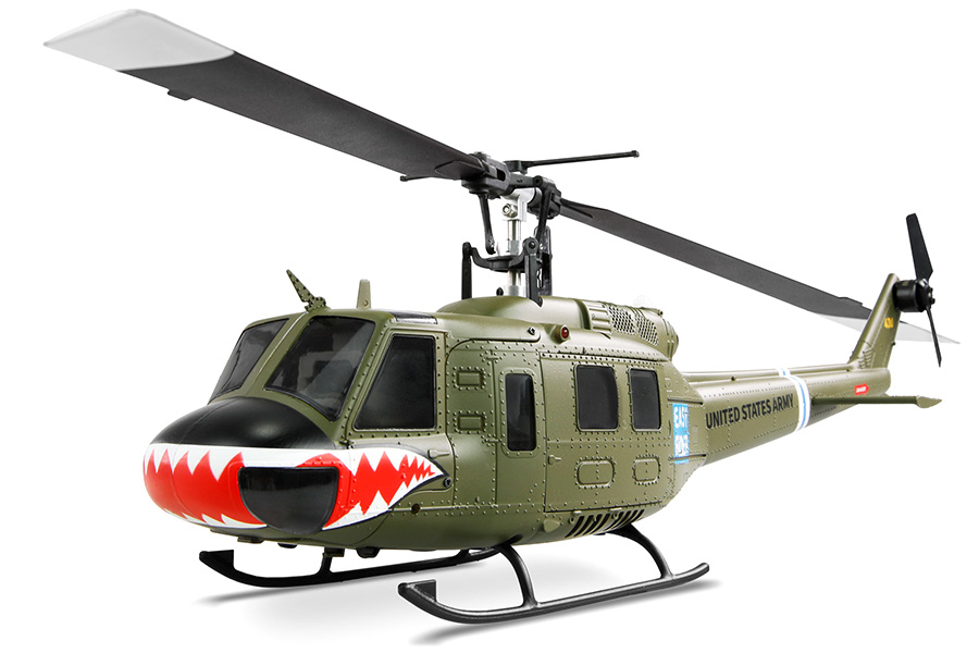 Radiostyrd helikopter - UH-1 PRO BL - 2,4Ghz - 6G - 6ch - RTF