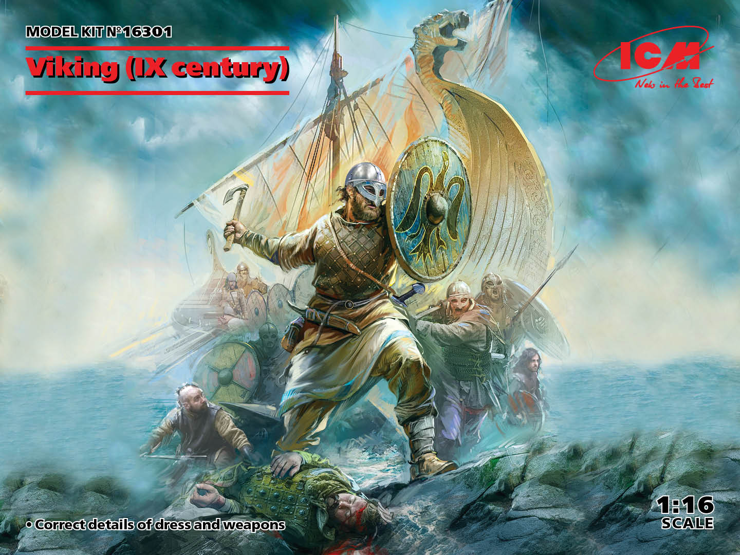Bild p� Byggmodell - Viking (IX century) - 1:16