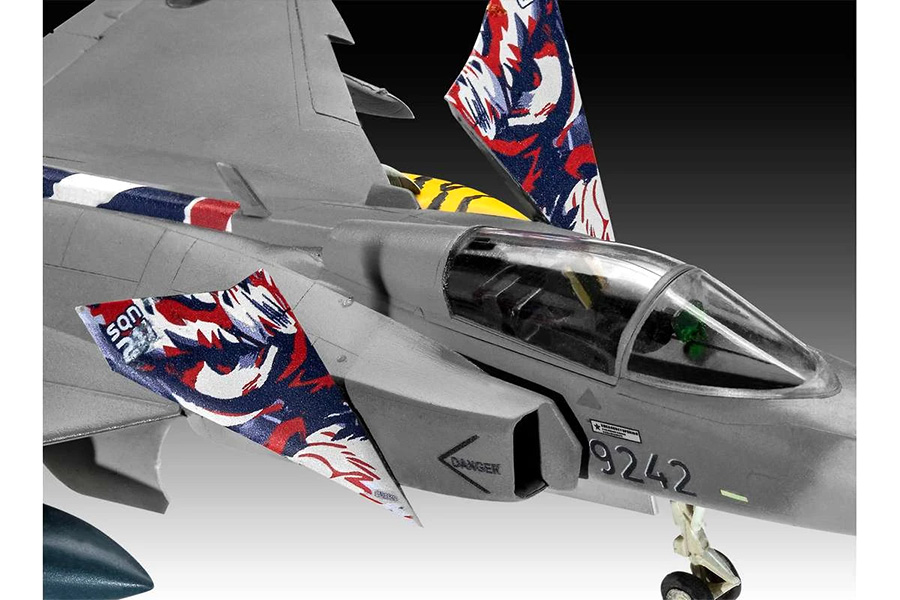Thumbnail 655 fr Modellflygplan - Jas-39C Gripen - 1:72 - ICM