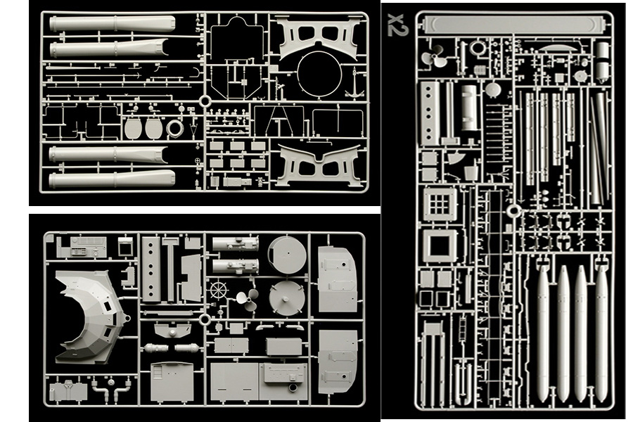 Thumbnail 659 f�r Byggsats Krigsfartyg - Schnellboot S 100 - 1:35 - Italeri