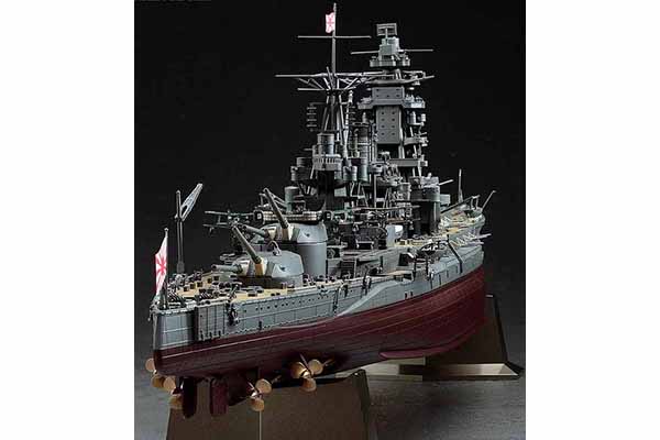 Thumbnail 659 f�r Byggmodell krigsfartyg - Battleship Nagato - 1:350 - Hasegawa