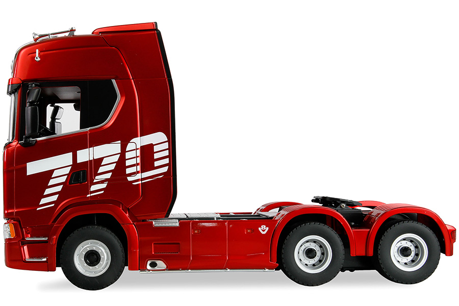 Thumbnail 655 fr Radiostyrd lastbil - Scania 770 S V8 Truck 6x4 - Röd - 1:18 - 2,4GHz - RTR