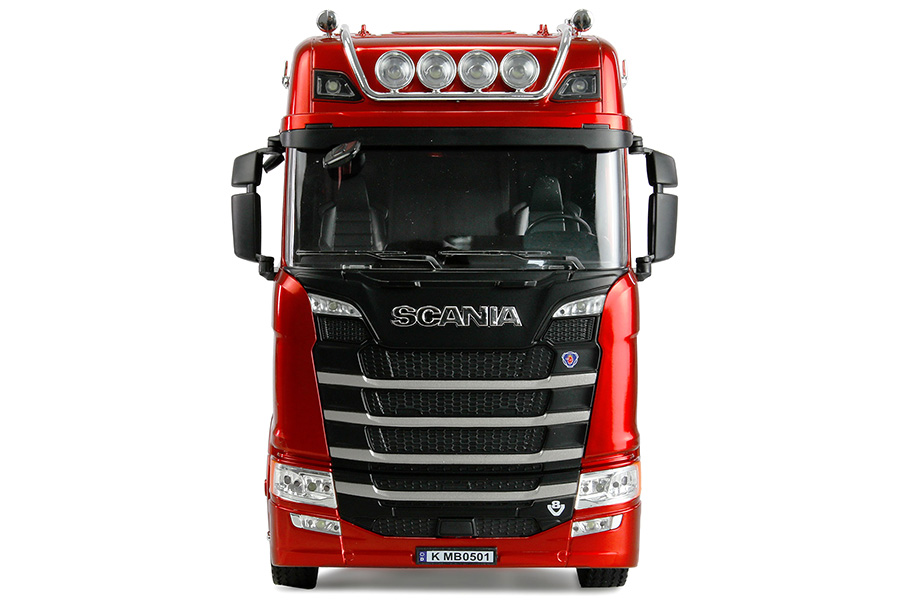 Thumbnail 655 fr Radiostyrd lastbil - Scania 770 S V8 Truck 6x4 - Röd - 1:18 - 2,4GHz - RTR
