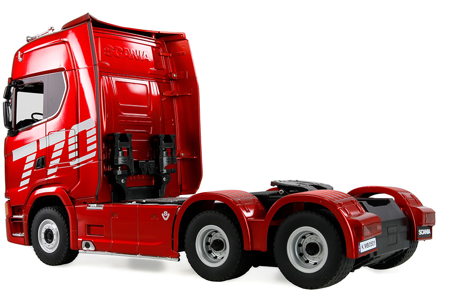 Thumbnail 655 fr Radiostyrd lastbil - Scania 770 S V8 Truck 6x4 - Röd - 1:18 - 2,4GHz - RTR