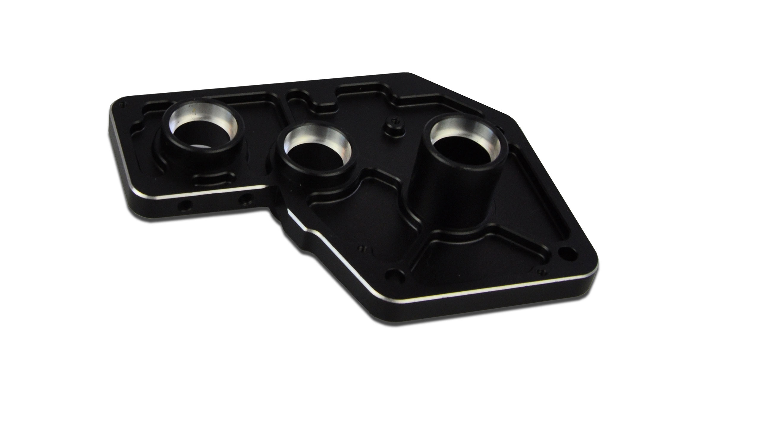 Bild p� Svart v&auml;xelplatta i aluminium