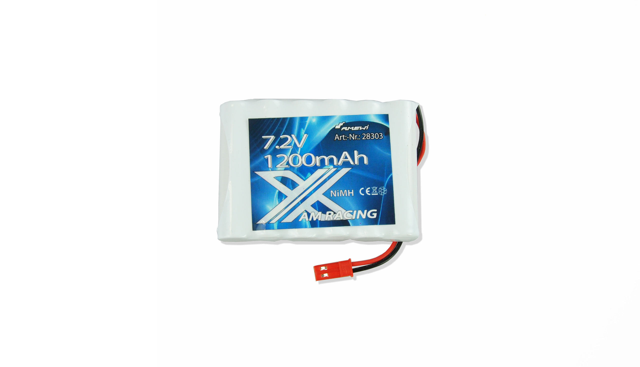 Bild p� Batteri Ni-MH 7,2V 1200mAh AMW