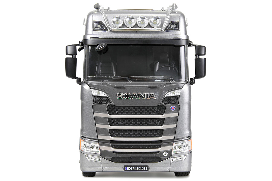 Thumbnail 659 f�r Radiostyrd lastbil - Scania 770 S V8 Truck 6x4 - Silver - 1:18 - 2,4GHz - RTR