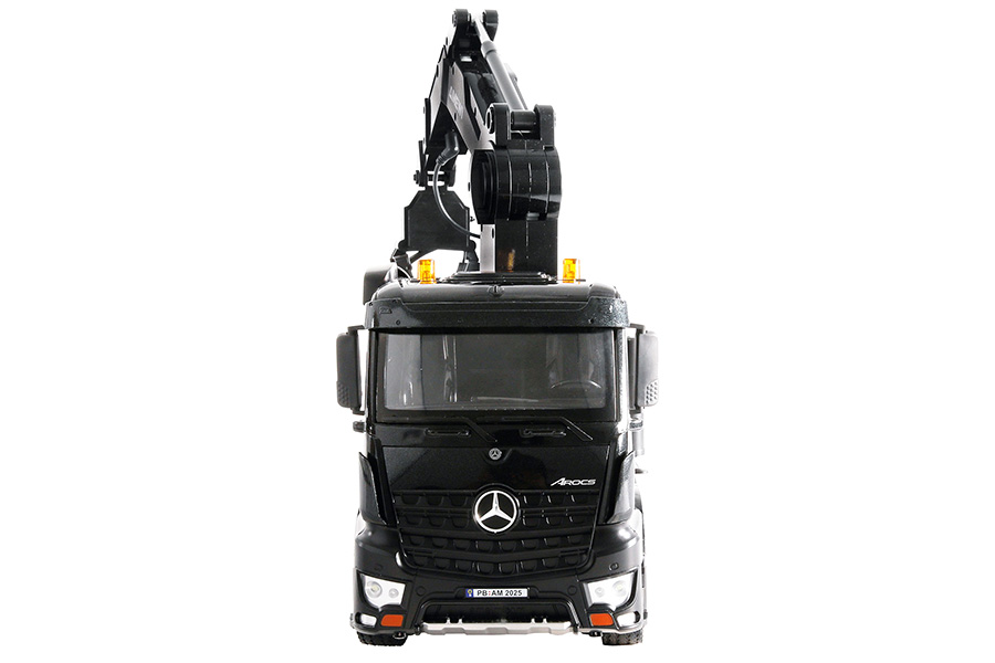 Thumbnail 659 f�r Radiostyrd kranbil - Mercedes Benz Arocs Kranbil med tippflak - 1:18 - 2,4GHz - RTR