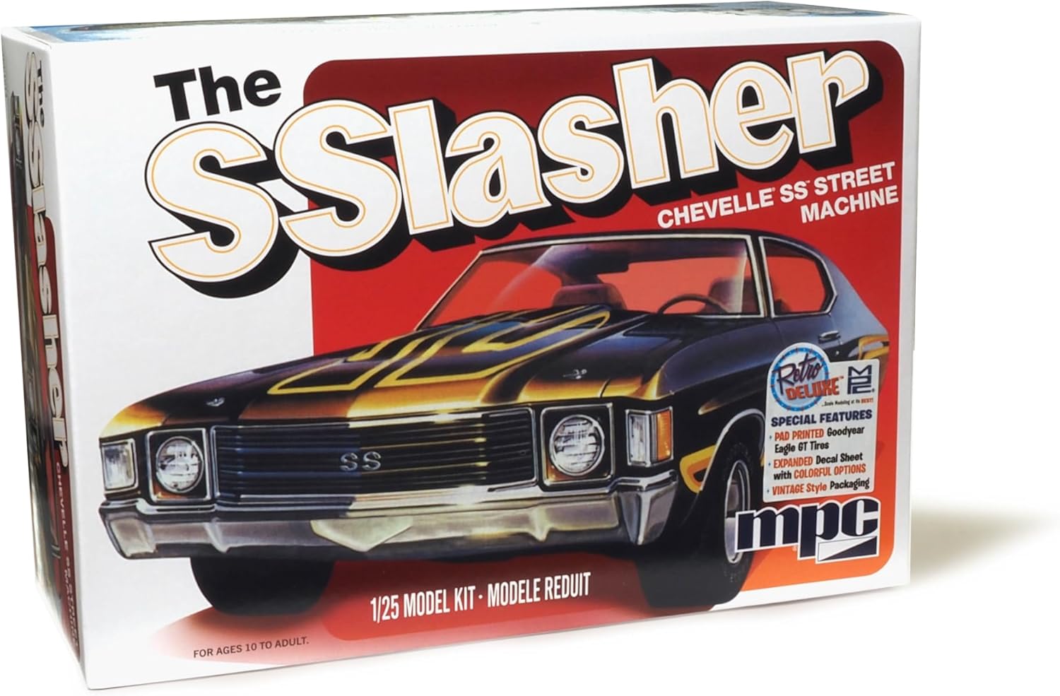 Thumbnail 678 f�r Byggmodell bil - The SSlasher Chevelle SS Street Machine - 1:25 - MPC