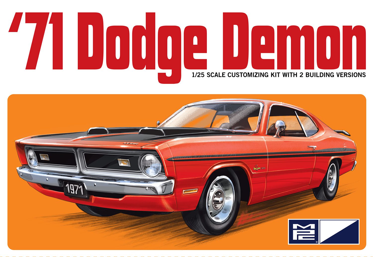 Bild p� Byggmodell bil - 1971 Dodge Demon - 1:25 - MPC