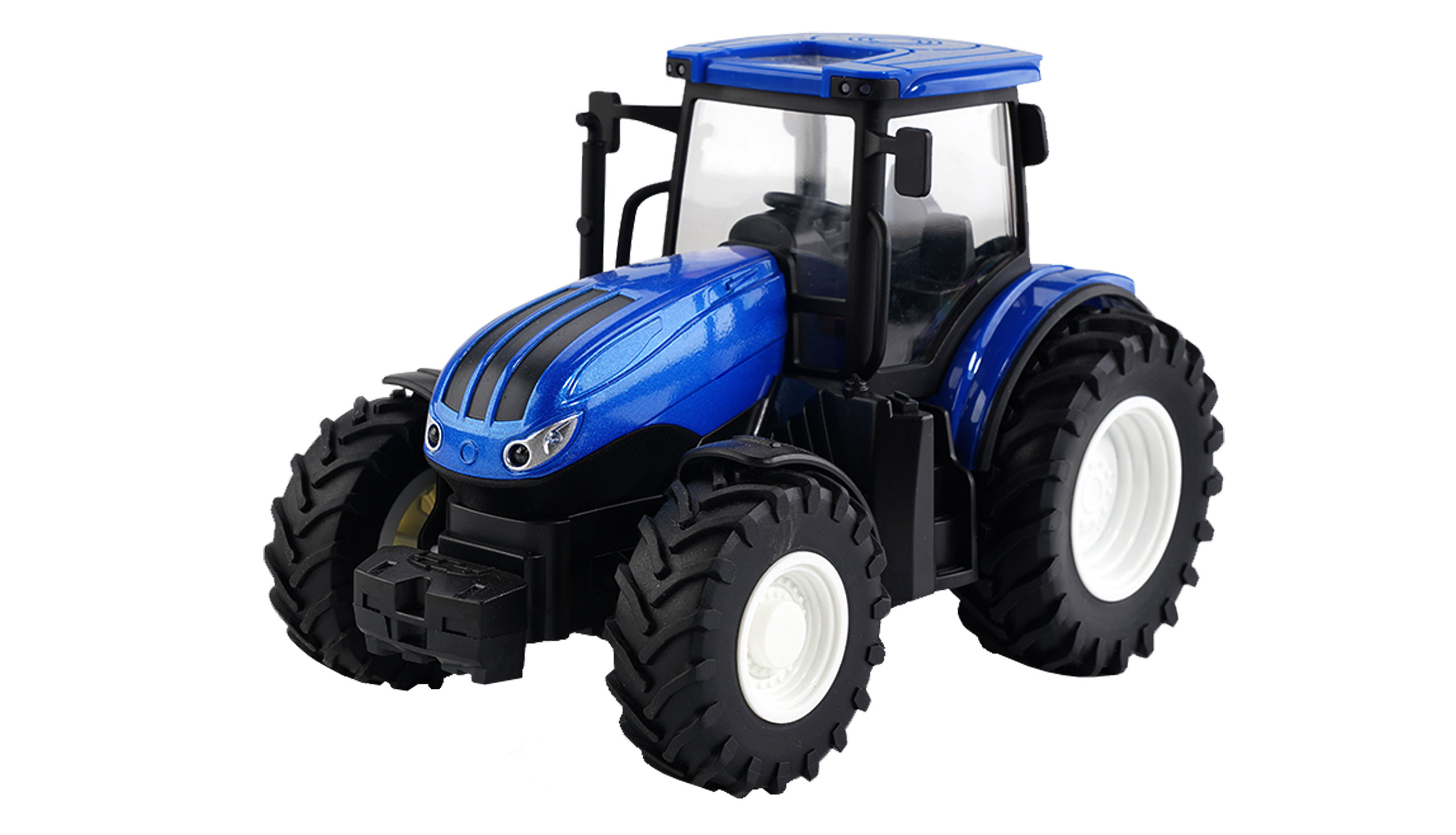 Thumbnail 678 f�r Radiostyrd Traktor - 1:24 Traktor med h&ouml;v&auml;ndare - RTR