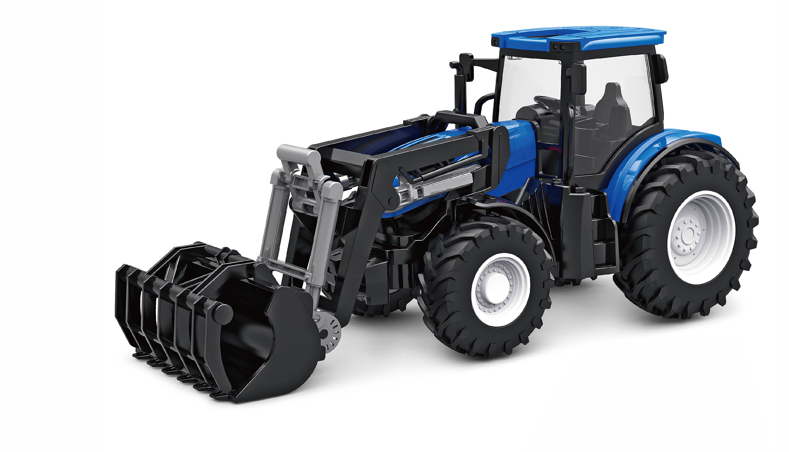 Radiostyrd Traktor - 1:24 Traktor med grip - RTR