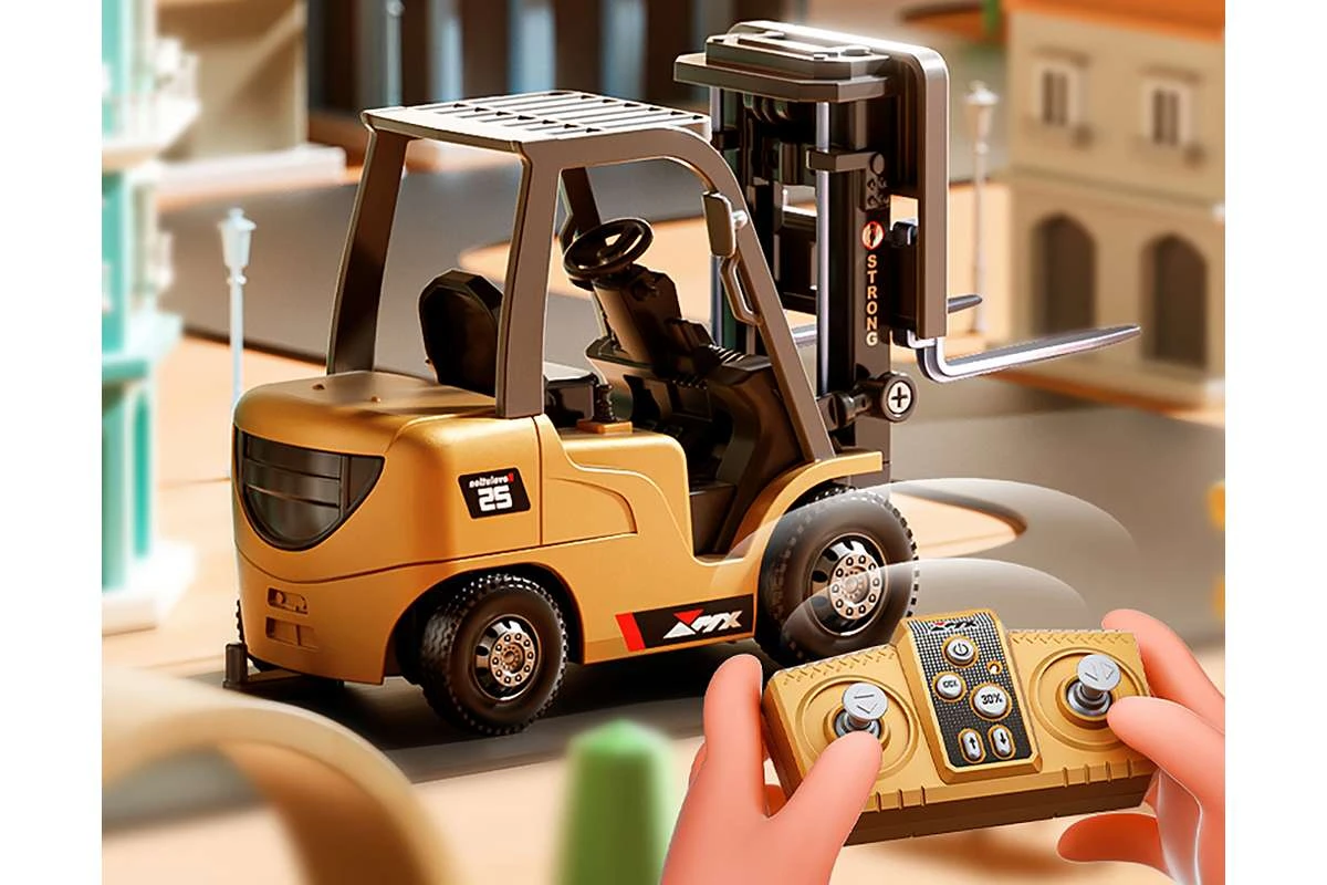 Thumbnail 678 f�r Radiostyrd Truck - Gaffeltruck - 1:64 - RTR