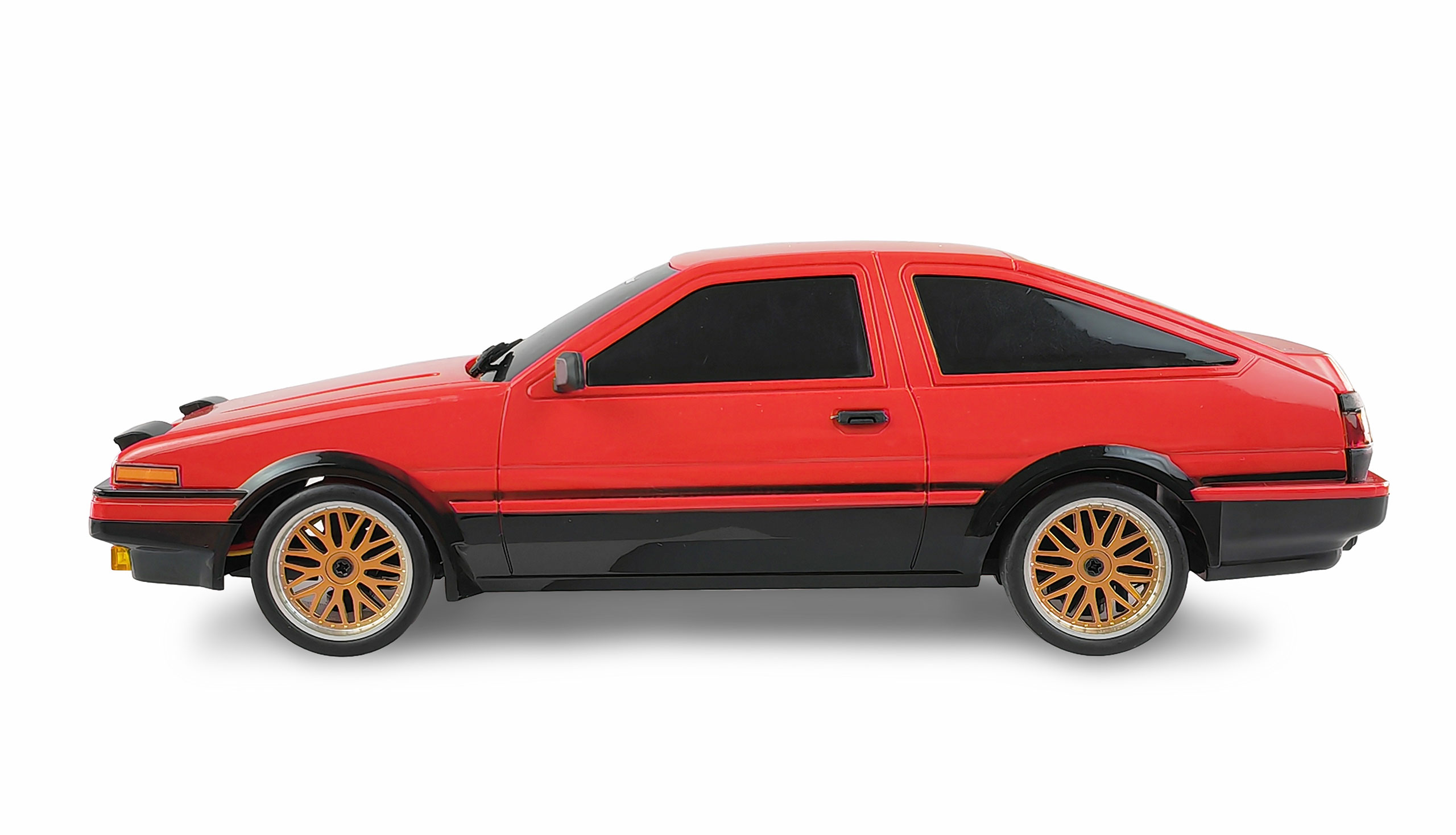 Thumbnail 678 f�r Radiostyrd bil - AE86 Sprinter Trueno Drift Racing Car R&ouml;d - 1:18 - RTR