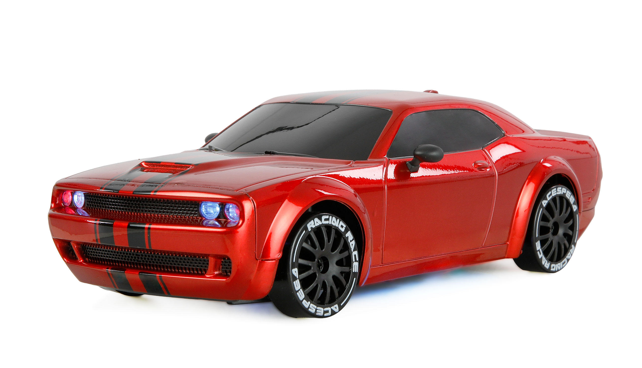 Radiostyrd bil - Drift Muscle Car Onroad/Drift 4WD R&ouml;d - 1:20 - RTR