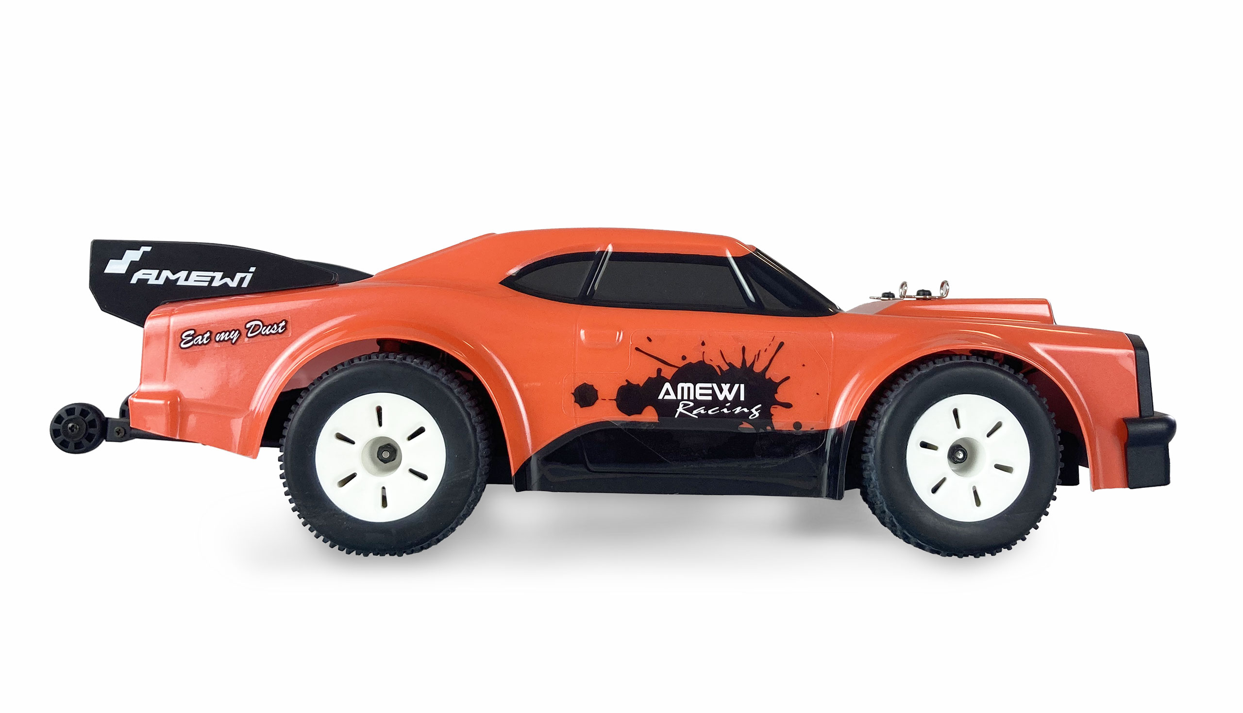 Thumbnail 680 f�r Radiostyrd bil - DR1.6 Drag Racer 4WD Orange - 1:16 - RTR