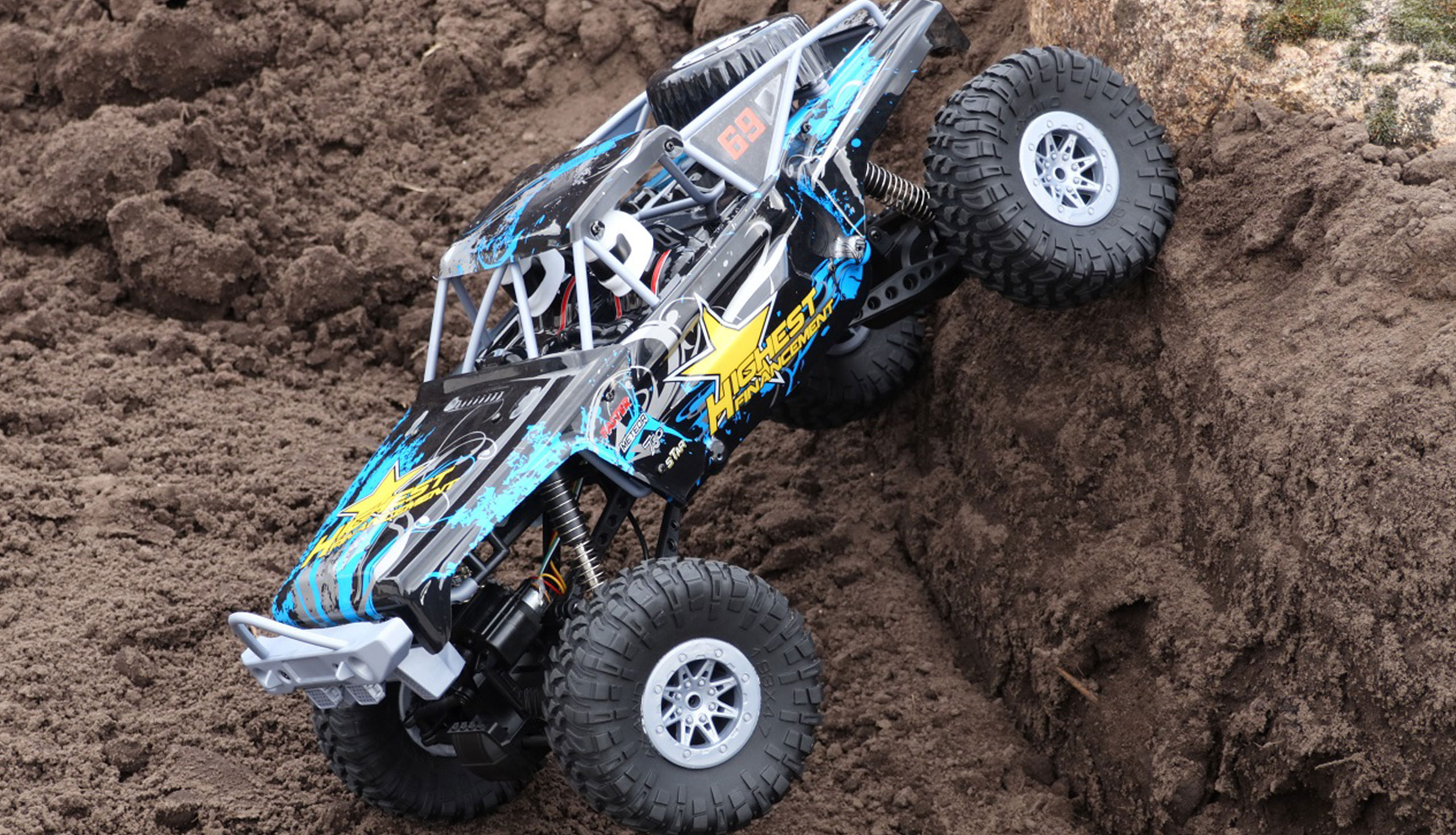 Thumbnail 680 f�r Radiostyrda bilar - 1:10 - Double Bridge Crawler - 4WD - RTR