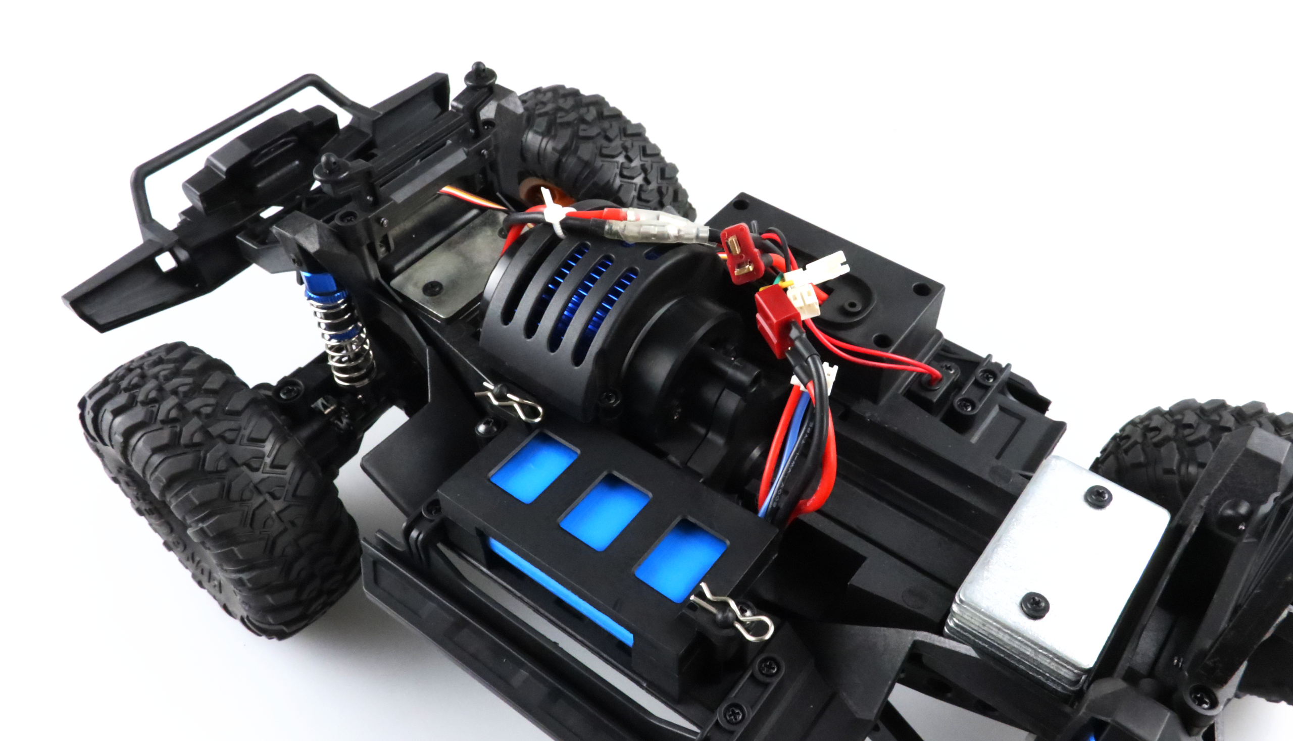 Thumbnail 681 f�r RC Crawler - 1:10 - Dirt Climbing Beast Pick-Up Crawler 4wd - Svart/Orange - RTR
